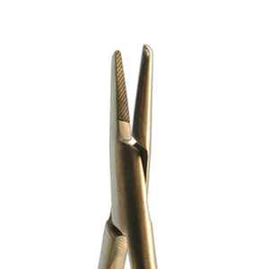 ชุดเครื่องมือผ่าตัดขนาดเล็กแบบมืออาชีพ พร้อมที่จับเข็มแบบ Arruga ทำจากทังสเตนคาร์ไบด์และสแตนเลสสตีล  พร้อมคีมเย็บแผลสำหรับการผ่าตัด - Product Image 3