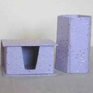 Porte-stylos élégant en carton et métal imprimé, organisateur de bureau, rangement pour fournitures artistiques, emballage pour la maison et le bureau - Product Image 1
