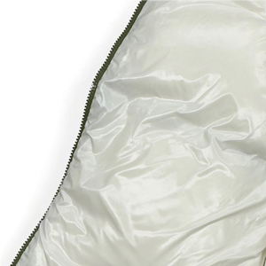 เสื้อแจ็คเก็ตพัฟเฟอร์ทรงบ็อกซี่แบบมีฮู้ดผ้าแคนวาสสั่งทำพิเศษ ซิปเต็มตัว ทรงบ็อกซี่ เสื้อผ้ากันหนาวสำหรับฤดูหนาว สตรีทแวร์ แบรนด์ส่วนตัว ผู้ผลิต OEM/ODM - Product Image 4