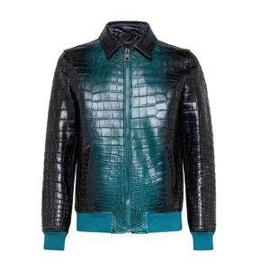 URBANGAZER Men's 100% Polyester Leather Jacket Stand Collar <b>Covered</b> <b>Button</b> Patchwork Design Windproof Breathable High Street - Product Image 4