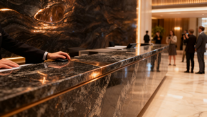 Granito Avatar Ideal para encimeras de cocina, paredes decorativas en vestíbulos de hoteles, mostradores de recepción y pisos de pasillos. - Product Image 6