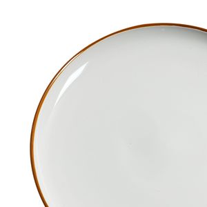 Set di Stoviglie Semplice ed Elegante da 6 Persone (18 Pezzi) - Piatti e Ciotole in Ceramica Assorbente, Resistenti ai Graffi, Lavabili in Lavastoviglie e Utilizzabili nel Microonde - Product Image 6
