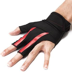 Guante de billar/snooker de tres dedos, material PU, duradero, para mano izquierda o derecha, unisex - Product Image 2