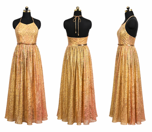 Vestido Maxi de Seda Habutai Floral con Tirantes Finos, Vestido de Fiesta de Verano para Jardín, Vestido de Seda Sexy sin Espalda para Mujer, Lujo para Resort - Product Image 2