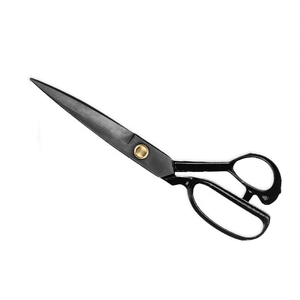 Ciseaux de barbier professionnels en acier inoxydable pour droitiers, lame à pointe arrondie, 28 dents, manche long/court/moyen - Product Image 3