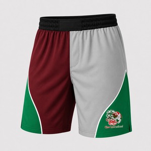 Shorts de MMA et de Kickboxing Extensibles à Devant Uni, Vente en Gros, Haute Performance, Respirants, Confortables, en Polyester et Spandex - Product Image 1