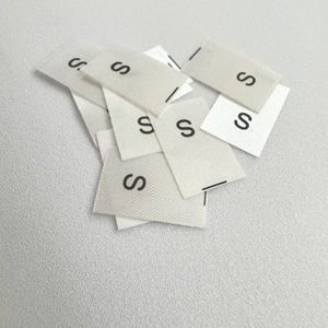 Etiquetas de cuello trasero XS a XXXL hechas a medida Etiquetas de tamaño adhesivo de fácil aplicación de tela para ropa a prueba de agua y eliminación sin complicaciones - Product Image 6