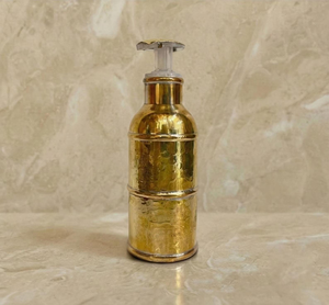 Dispensador de Jabón Líquido Decorativo de Metal Martillado, Bomba para Jabón de Manos, Apto para Hoteles, Baños, Restaurantes y Cocinas, Juegos de Baño - Product Image 4