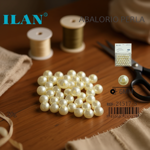 Perle di ilan da 6 mm, 20 g, per la creazione di abiti e artigianato - Product Image 3