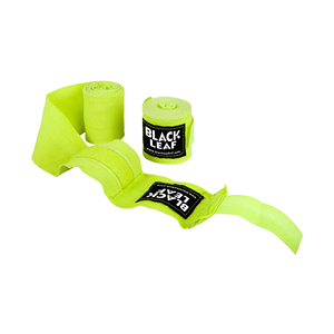 Bandages de boxe extensibles en coton élastique avec fermeture auto-agrippante, équipement de protection unisexe pour arts martiaux adultes - Product Image 1