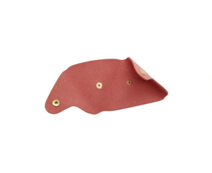 [Castello] Italian Pebble Leather Minimalist Triangular Coin Case Holder Pouch <b>Wallet</b> 9x9cm Hasps Closure Unisex Customise Logo - Product Image 5