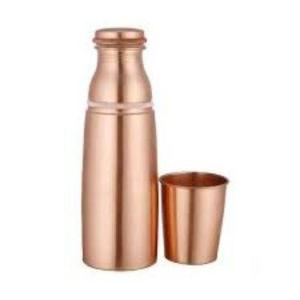 MT Exports MTE-045 Modern Luxury <b>Large</b> Capacity Pure Copper Multi-Use Water Bottle with No Accessories - Product Image 4