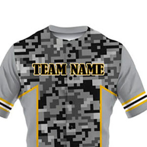 Uniforme de Béisbol Unisex Personalizado de Alta Calidad OEM, Transpirable, de Secado Rápido, Tallas Grandes, Sublimado, Ropa de Equipo de Manga Corta - Product Image 6