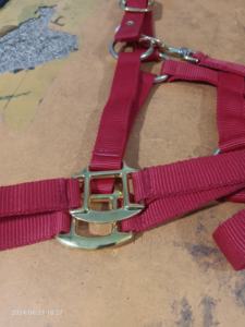 BRAND ZONE - Collar de Cabeza de Nailon Ajustable, Duradero y Cómodo para Montar a Caballo, Tamaño Personalizado, Accesorios Ecuestres - Product Image 2