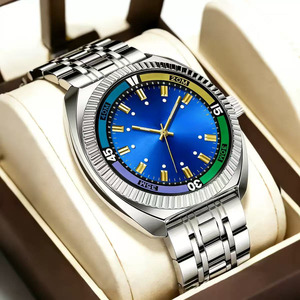 Exquisitely Designed Luxurious Colored Dial Automatic <b>Mechanical</b> Men's <b>Watch</b> for Business, Travel and Banquets - Product Image 1
