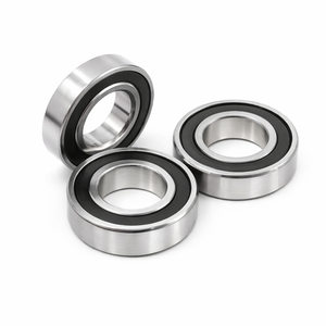 Rodamiento de Bolas de Ranura Profunda de Una Hilera 6001 2RS 2RSH, Acero Cromado 12x28x8 mm, Sellado con Goma - Product Image 5