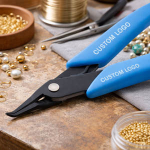 Pince à bec courbé à pointe large pour micro-soudure, bijoux permanents, antistatique, en acier inoxydable, qualité professionnelle - Product Image 5