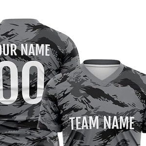 Camiseta de Fútbol Personalizada para Hombre, Manga Corta, Precio Bajo, 100% Poliéster, Ligera, Transpirable y Ecológica - Product Image 4