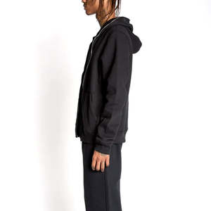 Ensembles de costumes pour hommes à fermeture éclair intégrale, best-sellers du printemps, nouvelle collection, en coton et polyester, streetwear 2026, teint uni, chauds, coupe ample, décontractés - Product Image 3