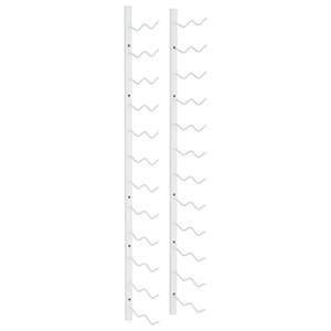 Porte-bouteilles mural en fer blanc pour 24 bouteilles - Product Image 2