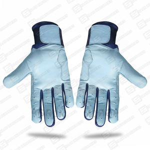 ถุงมือตีเบสบอลสำหรับคนถนัดซ้าย คุณภาพสูง หนังแท้แยกส่วน น้ำหนักเบา ทนทาน จับกระชับ  รับสกรีนโลโก้ตามสั่ง - Product Image 3