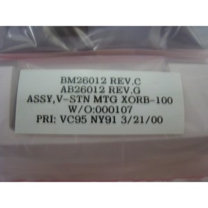 PRI BM26012 AB26012 y BM26011/K, Conjunto, V-STN - Equipo y Piezas de Semiconductores de Confianza de Marca Global - Product Image 3
