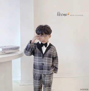 Fabricant de vêtements pour enfants en gros Ensemble de costumes formels pour garçons Tenue de fête de mariage pour tout-petits Ensembles de vêtements pour tout-petits pour événements d'hiver - Product Image 5