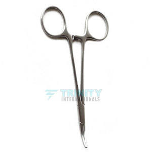 Accessoire chirurgical professionnel : Pince hémostatique Mosquito incurvée, équipement médical clinique - Product Image 6