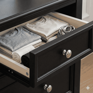Poignée de meuble contemporaine en alliage de zinc doré, économique, pour armoire, chambre, cuisine, salle à manger, installation facile - Product Image 6