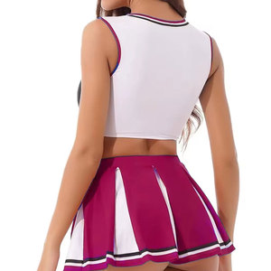 Uniforme de cheerleading de qualité supérieure Solid Trader Deluxe, motif magnifique, construction respirante pour des performances énergétiques élevées - Product Image 2