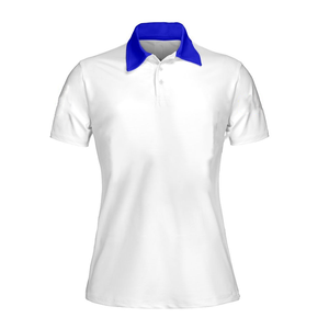 Polo pour femme Premium SGRho, broderie et impression Sororité Grecque, en molleton doux et mélange de coton respirant, tenue décontractée et équipement sportif - Product Image 2