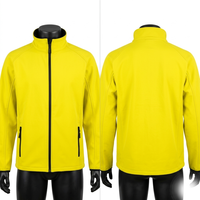 Chaqueta de Trabajo de 320 GSM, Poliéster y Spandex, Diseño Táctico con Paneles en Gris Oscuro, Logotipo Bordado e Impreso