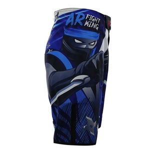 Proveedor de Ropa de Lucha con MOQ Bajo, Directo de Fábrica, Shorts de Grappling Sublimados para BJJ No-Gi MMA, Ropa Deportiva Personalizada con Cierre de Velcro - Product Image 3