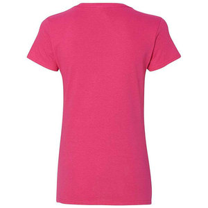 Camisetas de Cuello en V Profundo para Mujer al por Mayor, Logotipo Personalizado, Camisetas de Alta Calidad 100% Algodón para Impresión - Product Image 5