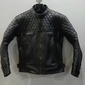 Ropa para Hombre, Nuevo Diseño, Ropa Deportiva Urbana, Chaqueta de Cuero para Motocicleta con Bolsillos - Product Image 1