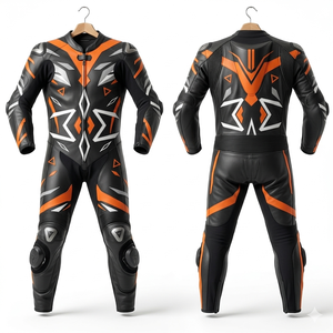 Traje de Motociclismo de Cuero de Invierno de Alta Calidad, Resistente al Viento, con Protección CE, Impermeable, Personalizado, Proveedor OEM/ODM - Product Image 1