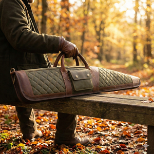 Housse de protection pour arme à feu en cuir de qualité supérieure, pratique à transporter, pour la chasse au gros gibier. Housses d'armes de haute qualité. - Product Image 6