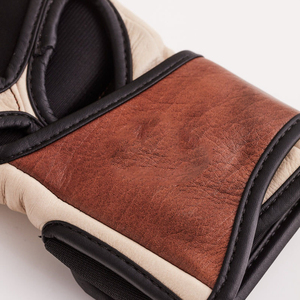Gants d'entraînement MMA sur mesure de haute qualité, avec lacets et poignées en cuir PU, meilleur prix, best-seller OEM - Product Image 3