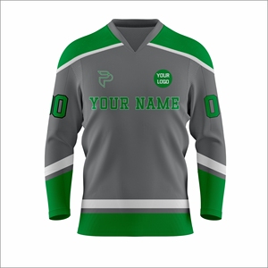 Custom Sublimation Ice Hockey Jersey Wholesale Professional Team Hockey Jersey OEM ODM Manufacturer - Product Image 2