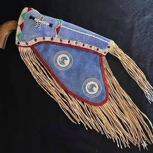 Ceinture en cuir de cow-boy avec passants pour cartouches, double pochette, équipement d'équitation western, sangle réglable, ensemble d'accessoires de transport - Product Image 5