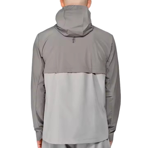 Ensemble de survêtements de sport décontractés à capuche pour hommes, personnalisables, de haute qualité, à fermeture éclair intégrale, à prix abordable, les plus vendus - Product Image 2