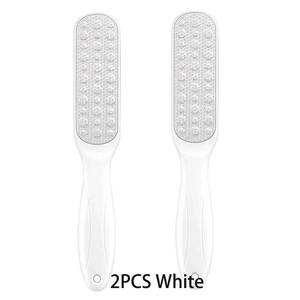 Juego de 4 limas de pedicura de acero inoxidable de doble cara para eliminar callosidades y piel muerta - Product Image 6