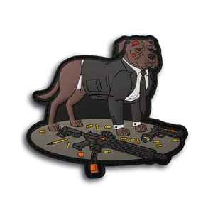 Parche de PVC 3D al por Mayor para Marcas |   Etiqueta de Goma Resistente a la Intemperie para Chalecos Tácticos y Mochilas |   Fábrica de Suministro al por Mayor - Product Image 3