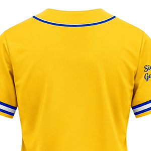 Camiseta Deportiva Personalizada de Béisbol SGRHO para Mujer, Hermandad Griega Sigma Gamma Rho, Manga Corta, con Botones, Ropa Deportiva al por Mayor - Product Image 4