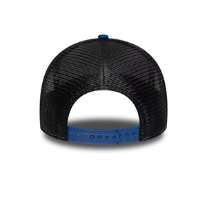 Classic Royal Blue Trucker <b>Cap</b> Black Mesh Back Adjustable Snapback Hat <b>Plain</b> Front Custom Logo Breathable Outdoor Casual <b>Cap</b> - Product Image 5