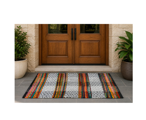 <b>Washable</b> Kitchen Rugs Non-Skid Dirt-Resistant Absorbent Floor Mats Kitchen Polyester cotton <b>Runner</b> Rugs Linen Foot Mats - Product Image 1