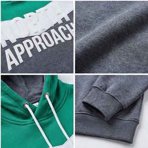 เสื้อฮู้ดดี้ผู้ชาย North Approach แบบ Color Block ทรงปกติ ผ้าฝ้ายผสมโพลีเอสเตอร์ เฟรนช์เทอร์รี่ สไตล์ลำลองสำหรับฤดูใบไม้ร่วง มีกระเป๋าหน้า - Product Image 4