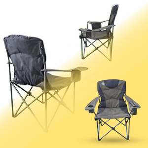 Lightweight Modern Design <b>Folding</b> Beach Camping <b>Fishing</b> <b>Chair</b> with Armrest for Outdoor Picnic China OEM Wholesale Plegables - Product Image 4