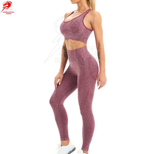 Ensemble de yoga pour femmes, leggings et soutien-gorge de sport à haute élasticité, parfaits pour la salle de sport, le yoga et la course à pied - Product Image 4
