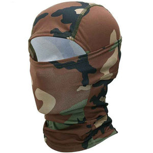 Pasamontañas de Ciclismo Grueso y Cálido de Diseño Profesional, Máscara de Esquí de un Solo Orificio, Camuflaje, Sublimación, Logotipo Personalizado, Nuevo, Mejor Material, Poliéster - Product Image 4